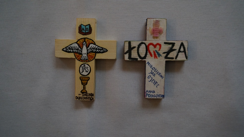 Krzyżyki młodziezy z ZSO nr 1 w Łomzy